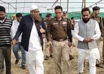 বিশ্ব ইজতেমার মাঠ পরিদর্শন করলেন ডিজি রাজীব কুমার।