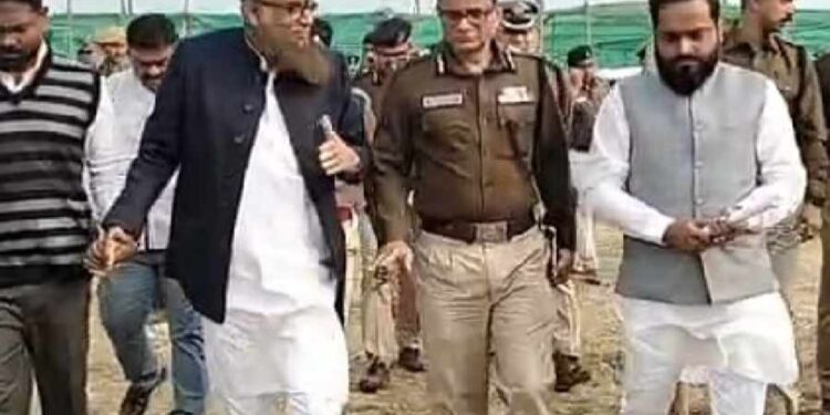 বিশ্ব ইজতেমার মাঠ পরিদর্শন করলেন ডিজি রাজীব কুমার।